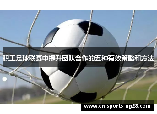 职工足球联赛中提升团队合作的五种有效策略和方法