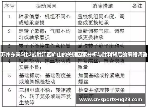 苏州东吴5比2战胜江西庐山的关键因素分析与胜利背后的策略调整